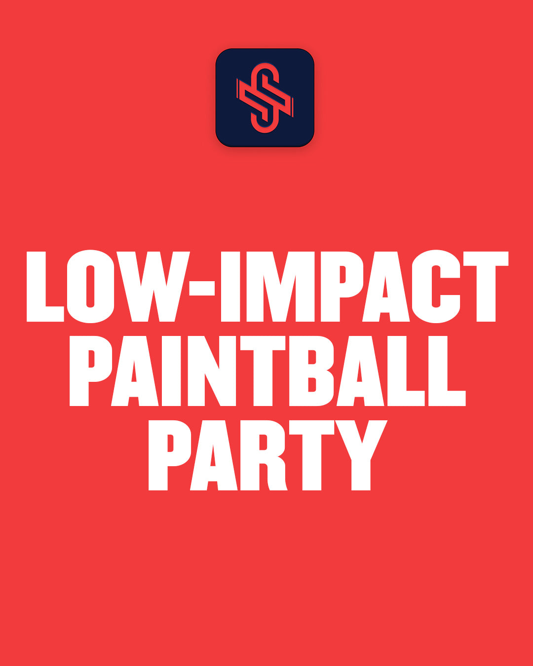 Low-Impact Paintball Party Package Deposit