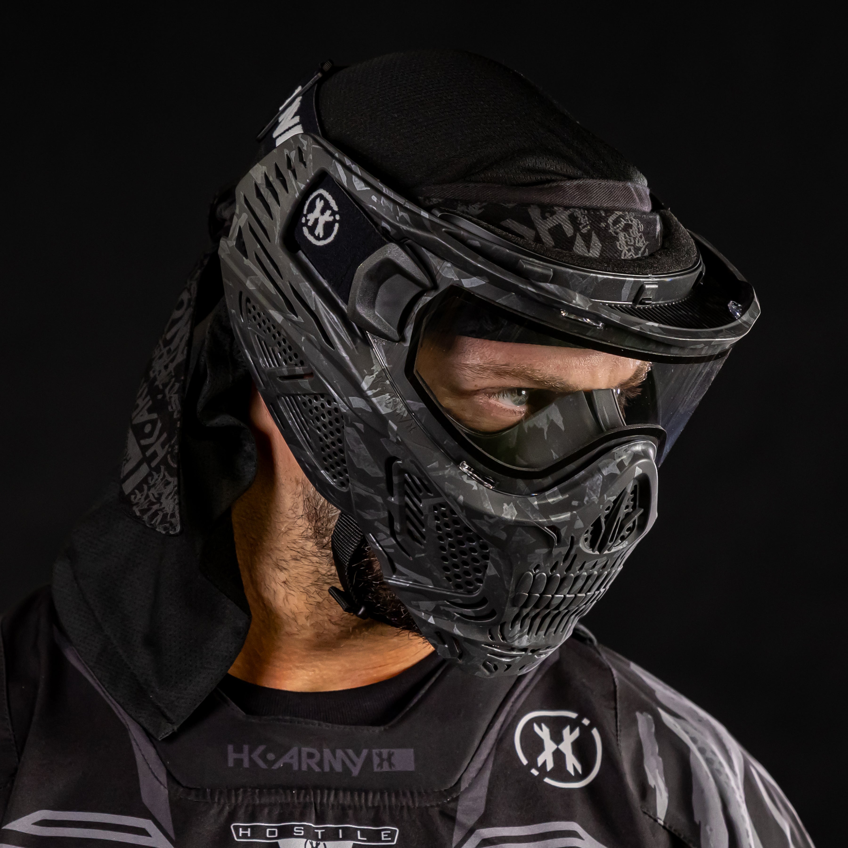 HSTL® Skull Goggle Shards w/ Clear Lens