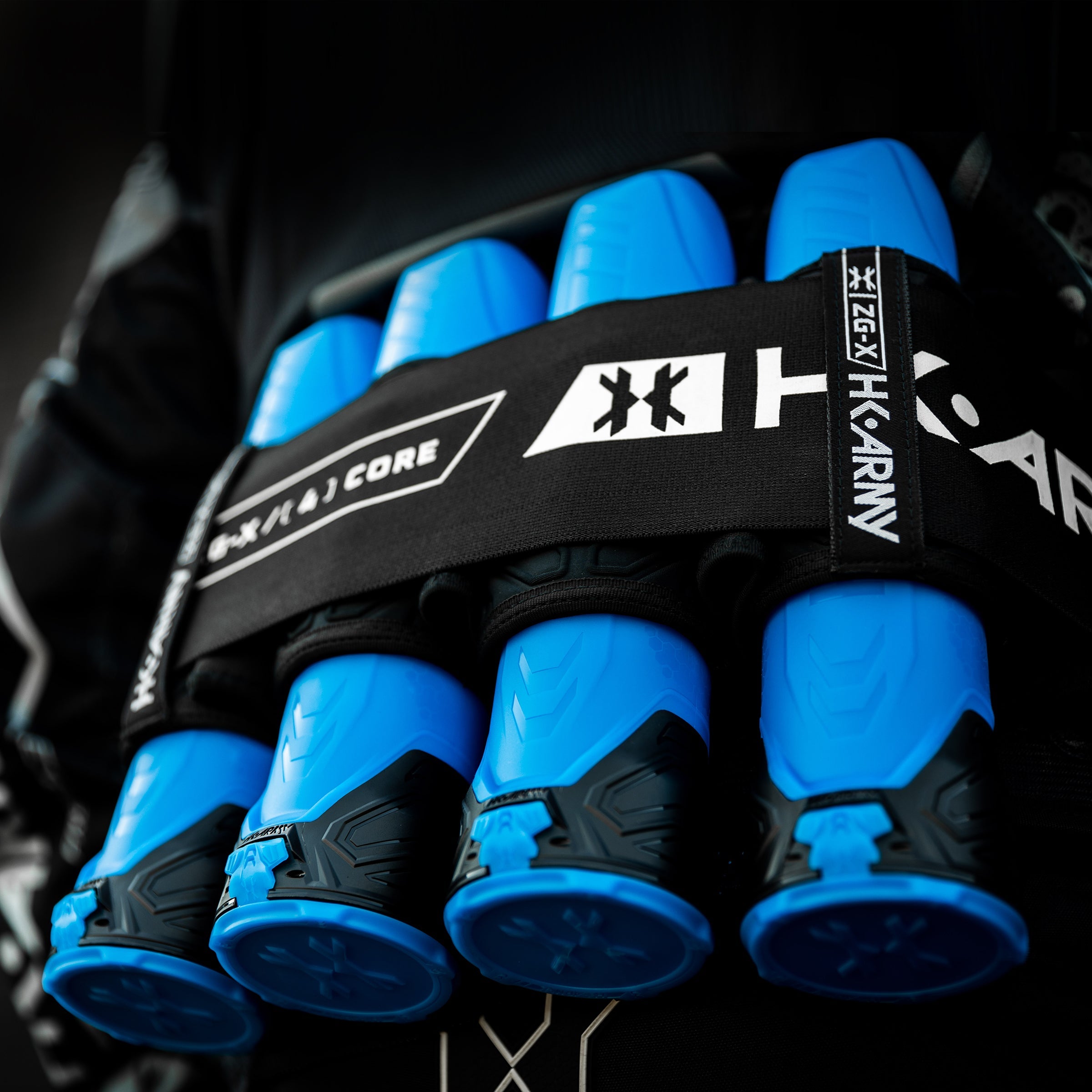 MaxLock Pods - Lock Lid 185 Rounds - Cobalt 6-Pack