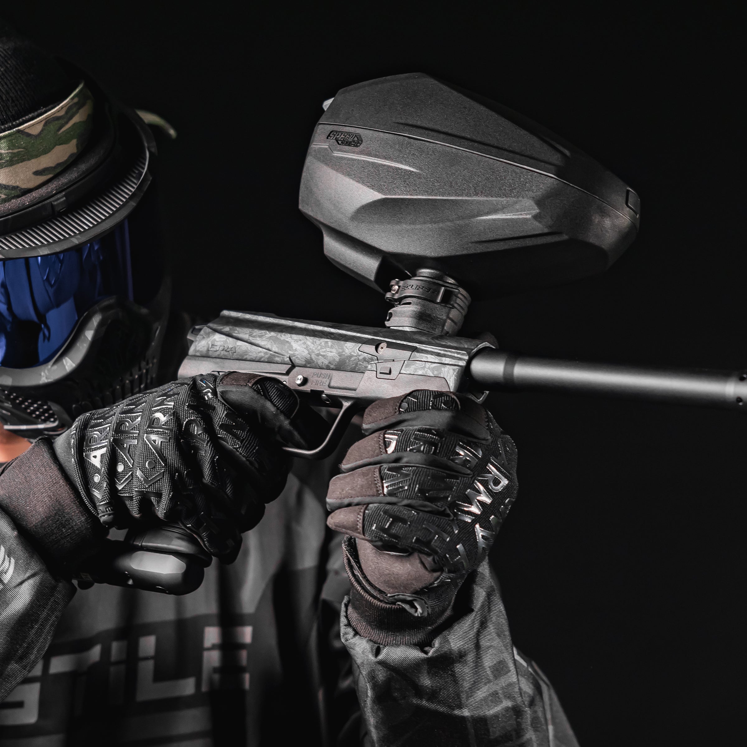 HK EMEK Paintball Marker - Shrapnel
