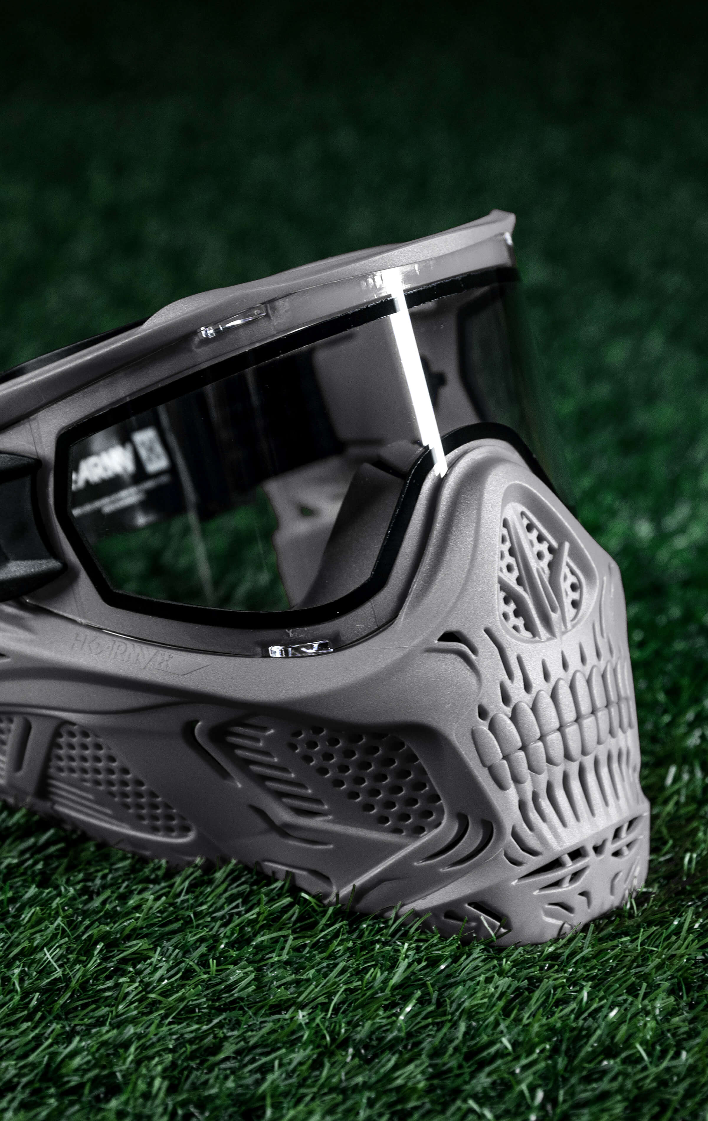 HSTL® Skull Goggle - Grey w/ Clear Lens