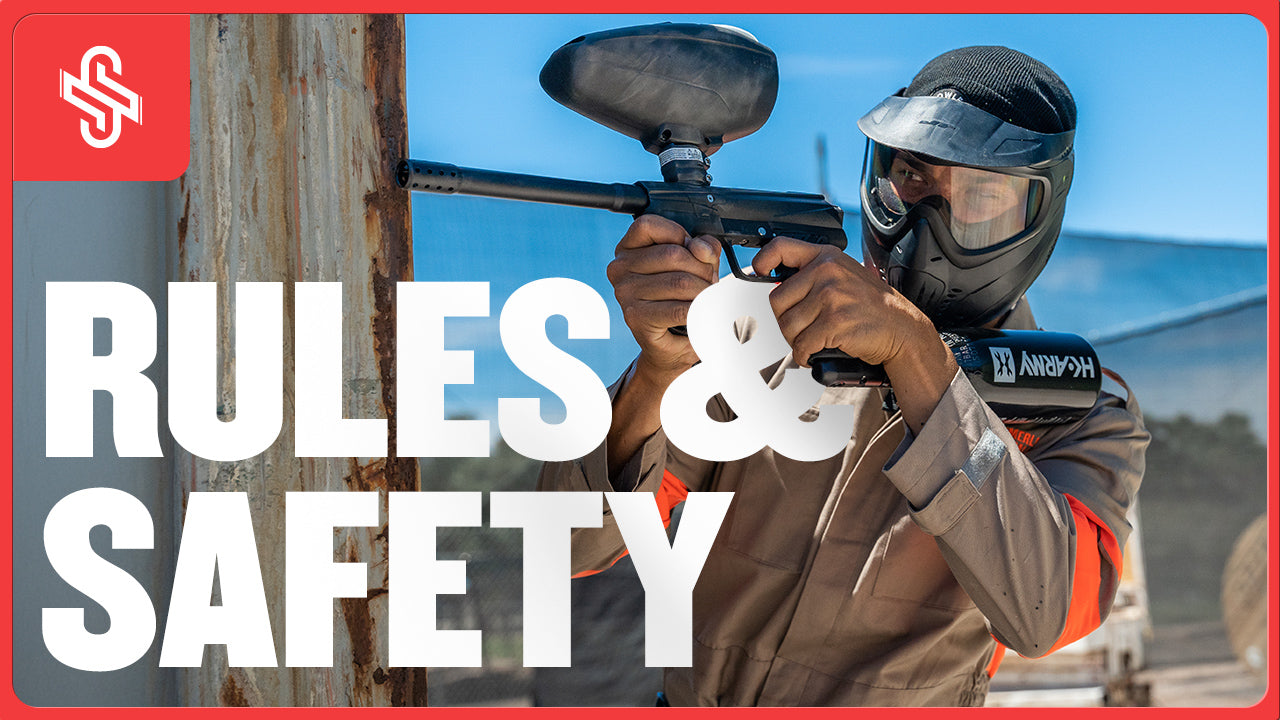 Load video: Rules & Safety of Summerlin Paintball