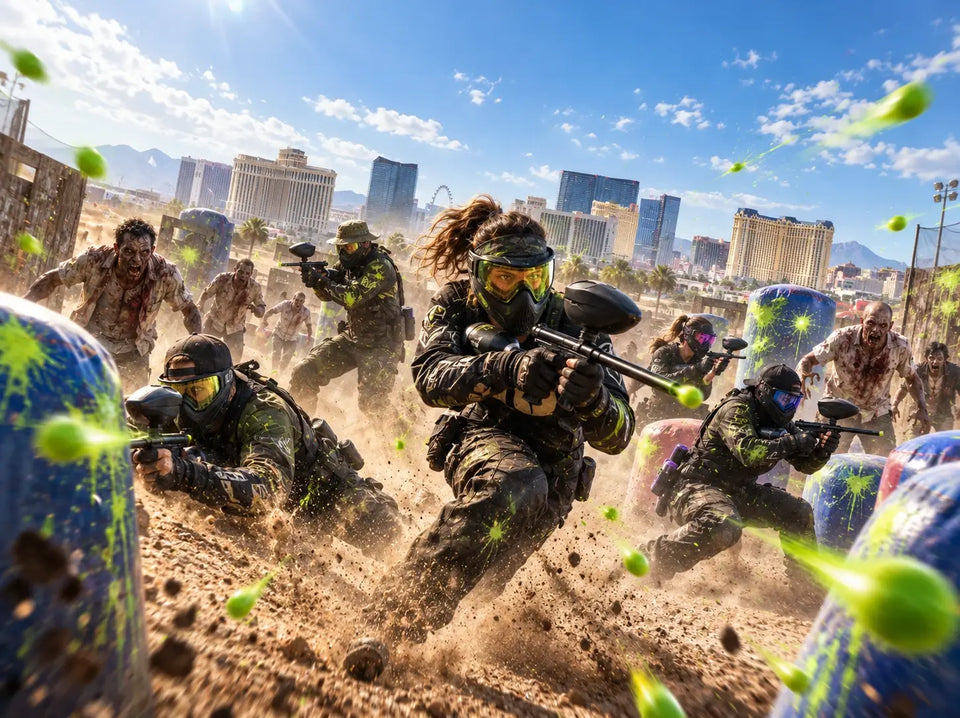 Daytime Big Game at Summerlin Paintball