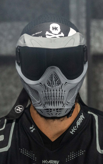 HSTL® Skull Goggle - Grey w/ Clear Lens