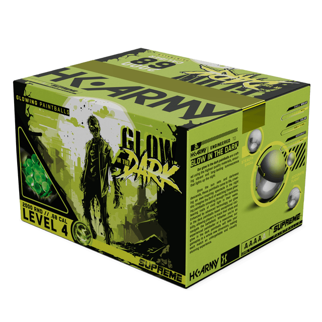 HK Army UV Glowball case